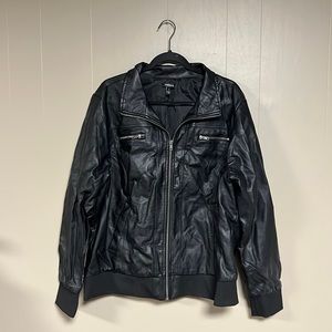 Torrid black vegan leather jacket size 3 (3X)